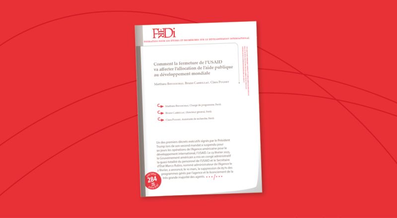 Fermeture de l'USAID papier couverture 
