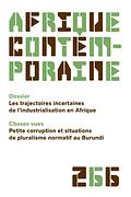 Couverture - Afrique contemporaine