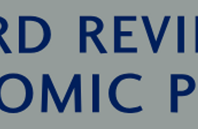 Oxford Review of Economic Policy 