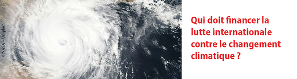 Webinaire 24 mars - Qui doit financer la lutte internationale contre le changement climatique ?