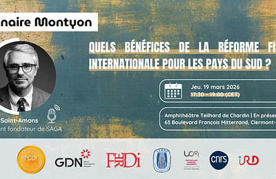 Séminaire Montyon avec Pascal Saint-Amans